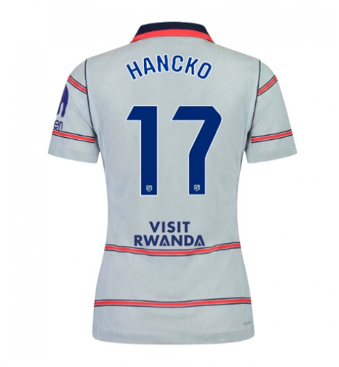 Atletico Madrid David Hancko #17 Tredjedrakt Dame 2026-27 Korte ermer Atletico Madrid David Hancko #17 Tredjedrakt Dame 2026-27 Korte ermer